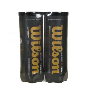 Wilson Premier Balles de Padel Unisex-Adult, Jaune, 2 x 3 Pack