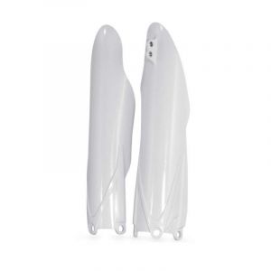 Acerbis Protections de fourche Yamaha 250/450 YZF 10-17 blanc (paire)