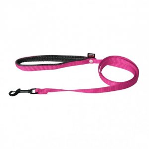 Martin Sellier Laisse chien nylon 16mm / 120cm rose