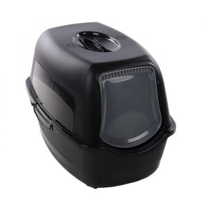 Bac &Agrave; Liti&egrave;re Pour Chat 39 X 56 X 39,5 Cm Lexie Noir