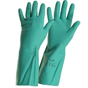 Ose Paire de gants de protection en nitrile vert 10
