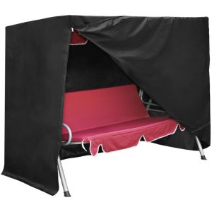 Deuba B&acirc;che de protection r&eacute;sistante Balancelle Polyester 420D Oxford 185x117x170 cm