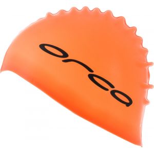 Orca Bonnet de bain silicone swimcap orange