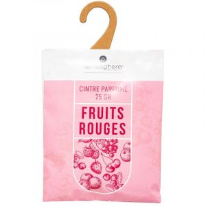 Lot de 3 Cintres Parf és "Accro" 14cm Fruits Rouges Prix