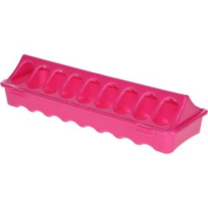 Kerbl Mangeoire Pet pour poules - L 30 x l 9,5 x H 7 cm