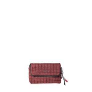 Desigual Sac &agrave; bandouli&egrave;re effet denim Rose