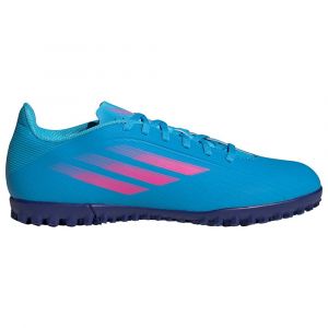 Adidas Chaussures Football X Speedflow.4 Tf EU 44 2/3 Sky Rush / Team Shock Pink / Legacy Indigo