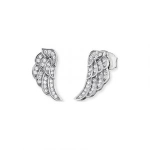 Engelsrufer Boucles d'oreilles &agrave; fermoir &agrave; poussette ERE-LILWING-ZI-ST 925 Argent