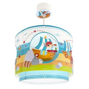 Dalber Lustre Chambre Lampe Suspension Enfand Pirate Island Île Des Pirates