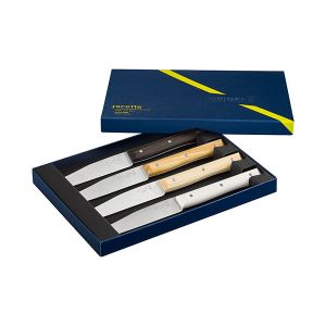 Opinel Set de couteaux de table Facette 4 pièces Mix