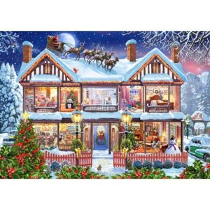 Bluebird Puzzle Maison à Noël