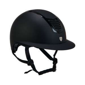 Casque d'&eacute;quitation visi&egrave;re polo femme Equestro Eclipse