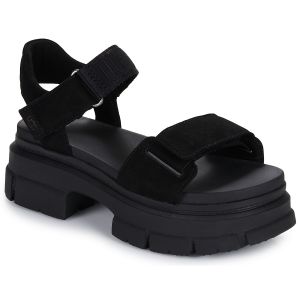 Sandale UGG Ashton Ankle pour femme | UGG UE in Black, Taille 40, Cuir