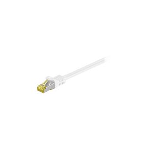 Cordon RJ45 catégorie 7 S/FTP 25 m (Blanc)