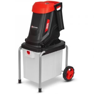 Elem Technic Broyeur de végétaux électrique 2800W avec bac récupérateur 50L ? Garden