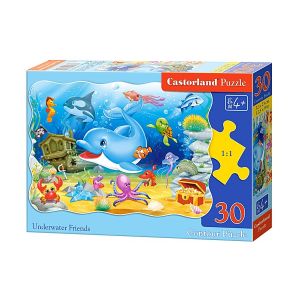 Castorland Les amis des fonds marins - Puzzle 30 pièces