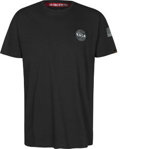 Alpha industries Space Shuttle T-shirt Hommes noir T. L