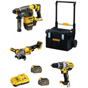 Image de Dewalt Kit FVK381TST2HD-QW 54V/18V (DCH333 DCD996 DCG414 2 x 6,0 Ah DCB118 DS450 DWST1-75668)