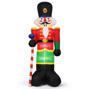 Coast Inflatable Christmas Nutcracker - 3 Led Lights - Incl. Fan - 2.4M