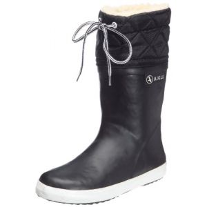 Image de Aigle Giboulee- Botte de neige - Mixte enfant - Noir (Noir/Blanc)- 34 EU (Taille du Fabricant:34)