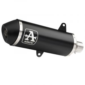 Arrow Silencieux Urban Alu Dark embout noir mat