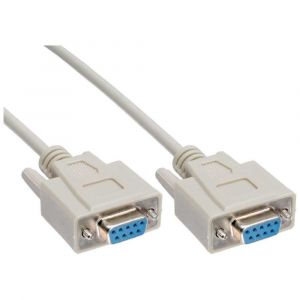 Inline Câble null modem 9 broches fem./fem. 5m