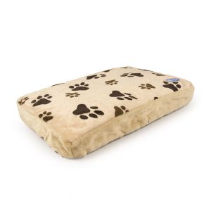 Coussin pour chien avec empreinte de patte Duvoplus