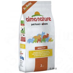 Almo Nature Croquettes Holistic pour adulte au poulet et riz Sachet 400 g