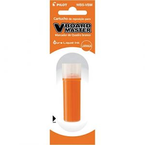 Image de Pilot Réf 255101 Lot de 12 Recharge pour marqueur tableau blanc V-Board Master Pointe ogive moyenne 4 mm Orange