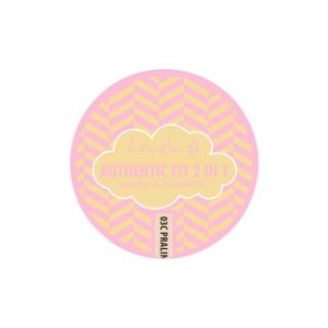 Lovely Base de maquillaje en polvo 2 en 1 Authentic Fit - 03C Praline