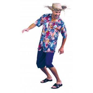 Déguisement touriste hawaïen homme