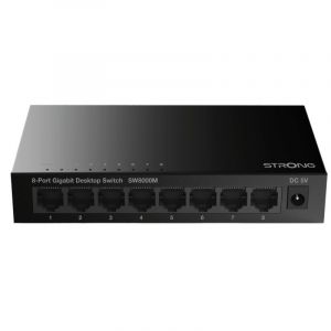 Strong METAL DESKTOP SWITCH 8-PORT GIGABIT