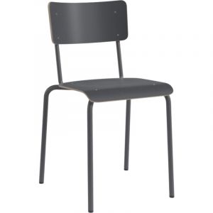 Luisina Chaise de salle à manger anatole noir