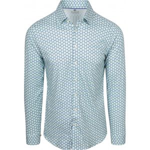 Desoto Chemise Impression Vert Bleu Turquoise taille XXL
