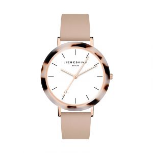 Liebeskind Berlin Femme Quartz Montre avec Bracelet en Cuir LT-0183-LQ