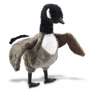 Folkmanis Peluche marionnette oie du Canada 25 cm de la marque .