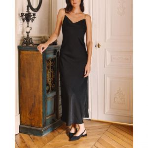 Image de Robe longue droite uni KELIS