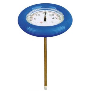 Productos QP Thermomètre flottant pour piscines, idéal pour eaux extérieures, flottation horizontale