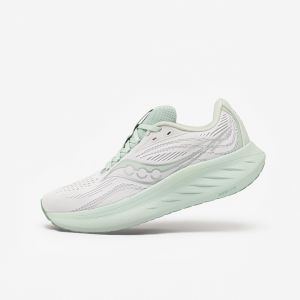 Saucony Chaussures Ride 18 blanc vert clair femme - 42