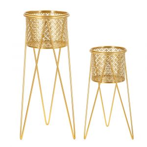 Cache-pot ajouré Mauro Ferretti Nat(x2)