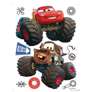 Stickers géant Super Roues Flash et Martin AG ART