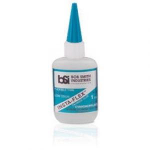 BSI Colle cyano 119 INSTA-FLEX - applications diverses / collage des charnières cyano