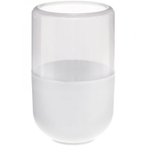 Image de Gobelet Brosse à Dents "Twin" 11cm Blanc Prix