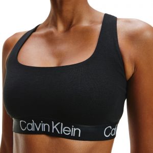 Calvin Klein Brassière signature coton unie Noir