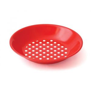 Image de Plastorex Assiette creuse m&eacute;lamine Petits Pois Blancs