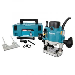 Makita Défonceuse 8mm 1100W en coffret MAKPAC - RP1111CJ