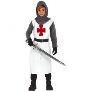 D&eacute;guisement - Templier - Enfant - Multicolore - Capuche Veste Ceinture