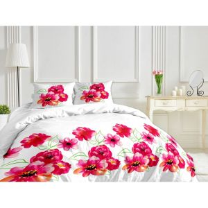 Image de Calitex Housse de couette 220x240 cm + 2x taies d'oreiller 63x63 cm Coton Camelia