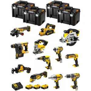 Dewalt Kit DWK1202T (DCD796+DCH273+DCG405+DCF887+DCF899H+DCS331+DCS391+ DCS355+DCP580+DCS369+DCL050+DCF620+3x5,0Ah+DCB115+4xTVI)