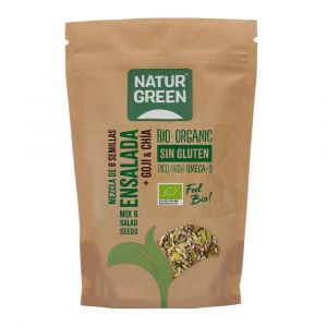 Naturgreen Mezcla 6 Semillas Ensalada Goji y Chía Bio 225g